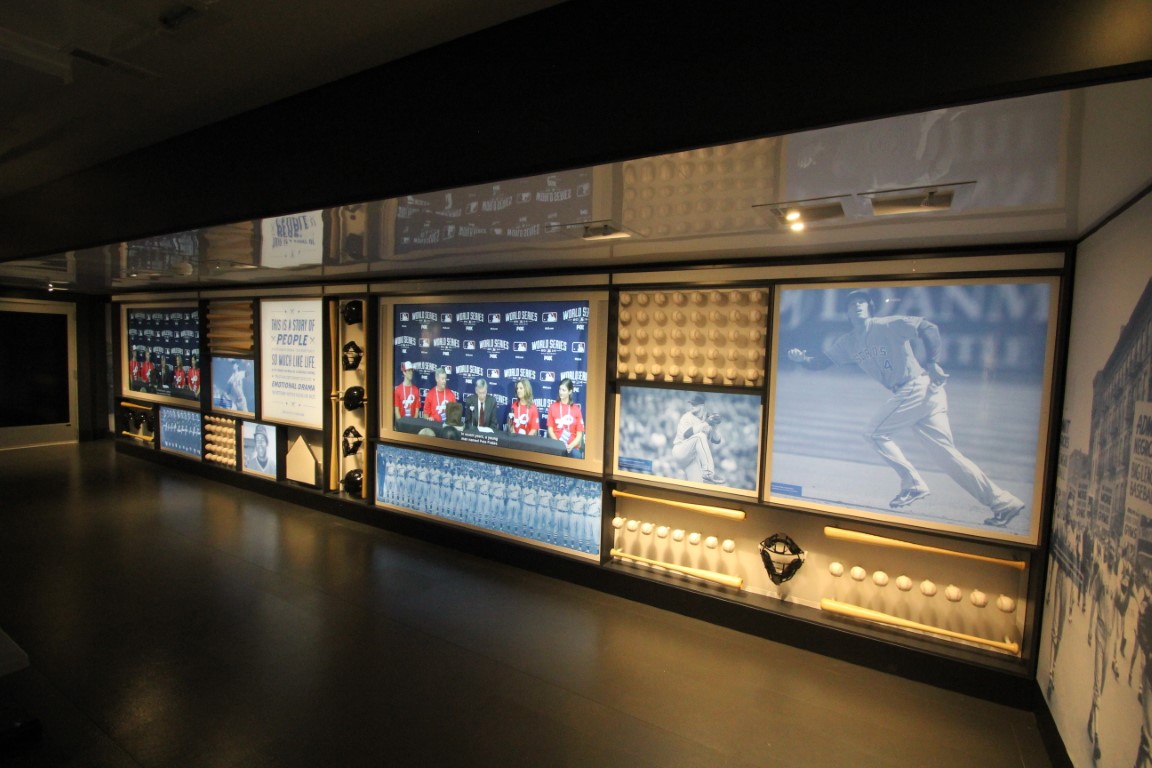 Baseball Hall of Fame Highlights wall Medium